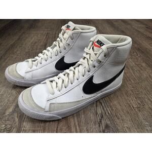 Nike Blazer Mid ‘77 GS DA4086-100 White/Black Youth 6Y Sneakers Shoes